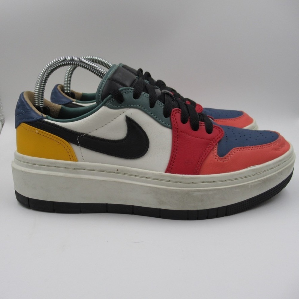 Air Jordan 1 Elevate Low Multi-Color Platform Sneakers DX3951-100 Womens 9.5